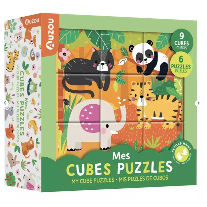 Mes cubes puzzle - Animaux mignons