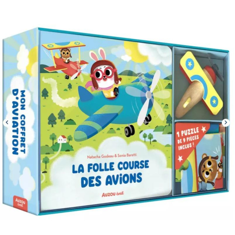 Mon coffret d'aviation - La folle course des avions