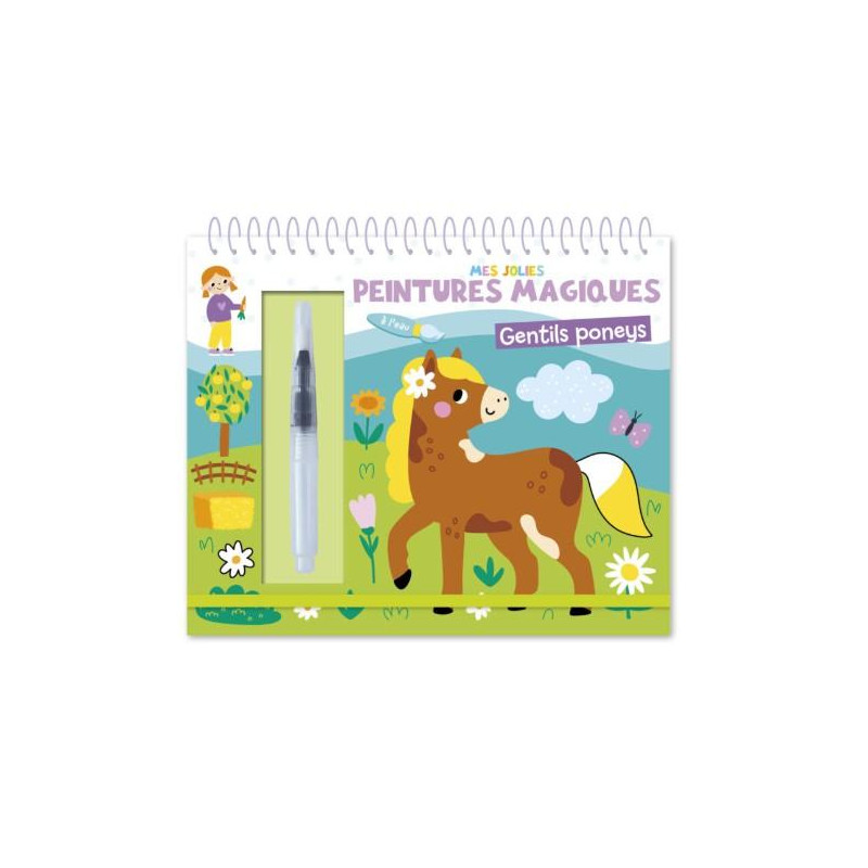 Mes jolies peintures magiques – Gentils poneys