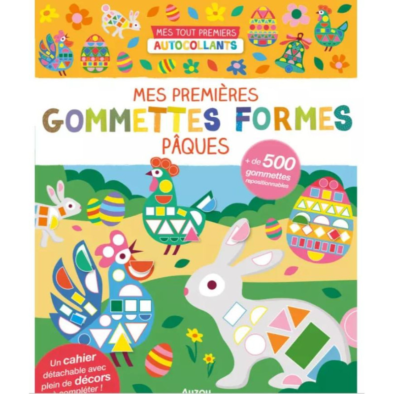 500 gommettes formes - Pâques