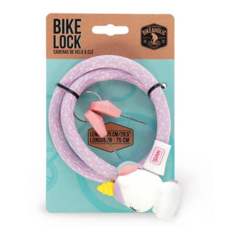 CADENAS DE VÉLO À CLE - LICORNE