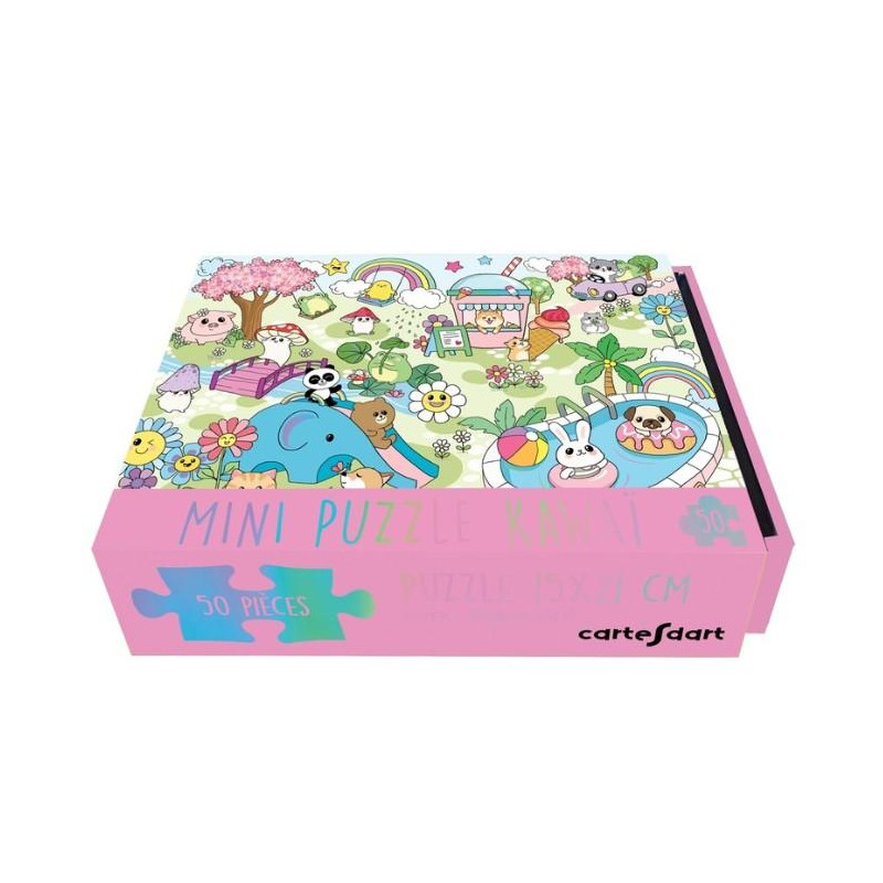 BOÎTE MINI PUZZLE KAWAÏ 50 pieces