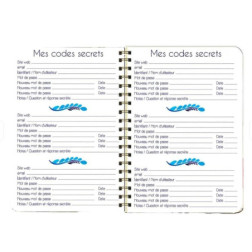 CARNET THÉMATIQUE MES CODES SECRETS