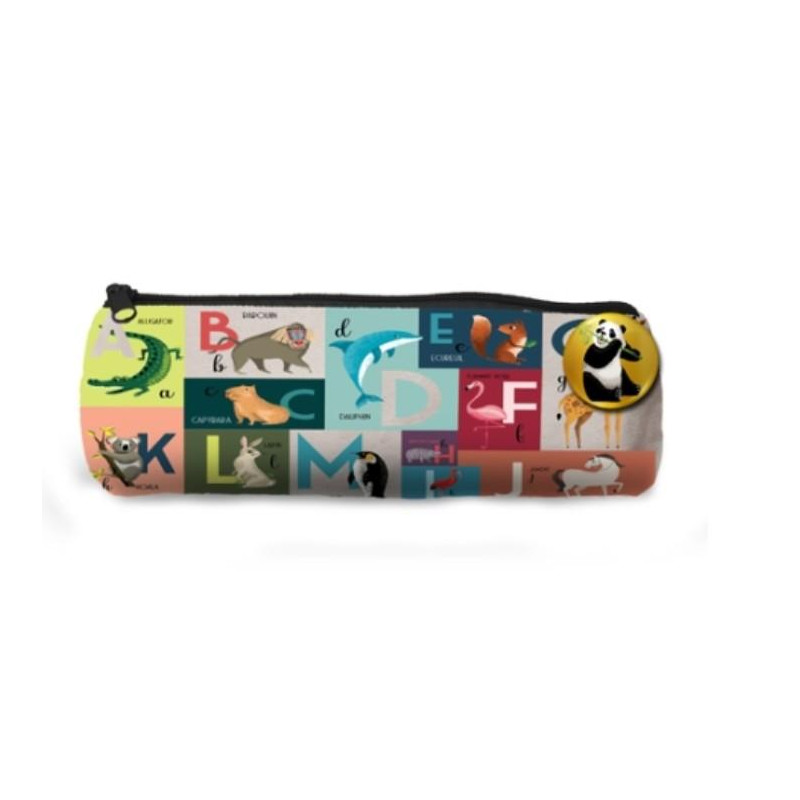 TROUSSE RONDE ANIMALPHABET