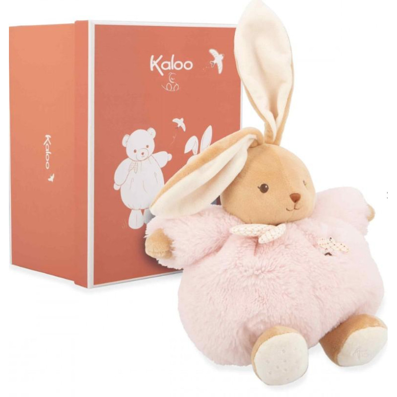 PATAPOUF LAPIN ROSE 25CM