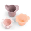 Jeu d'eau lot de 3 gobelets empilables - Elphee - Rose