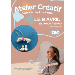 Atelier-Template Affiche Ateliers - La fee bobo